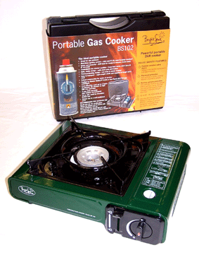 BS102 Green Portable Butane Gas Cooker - Outdoor ( The Original
